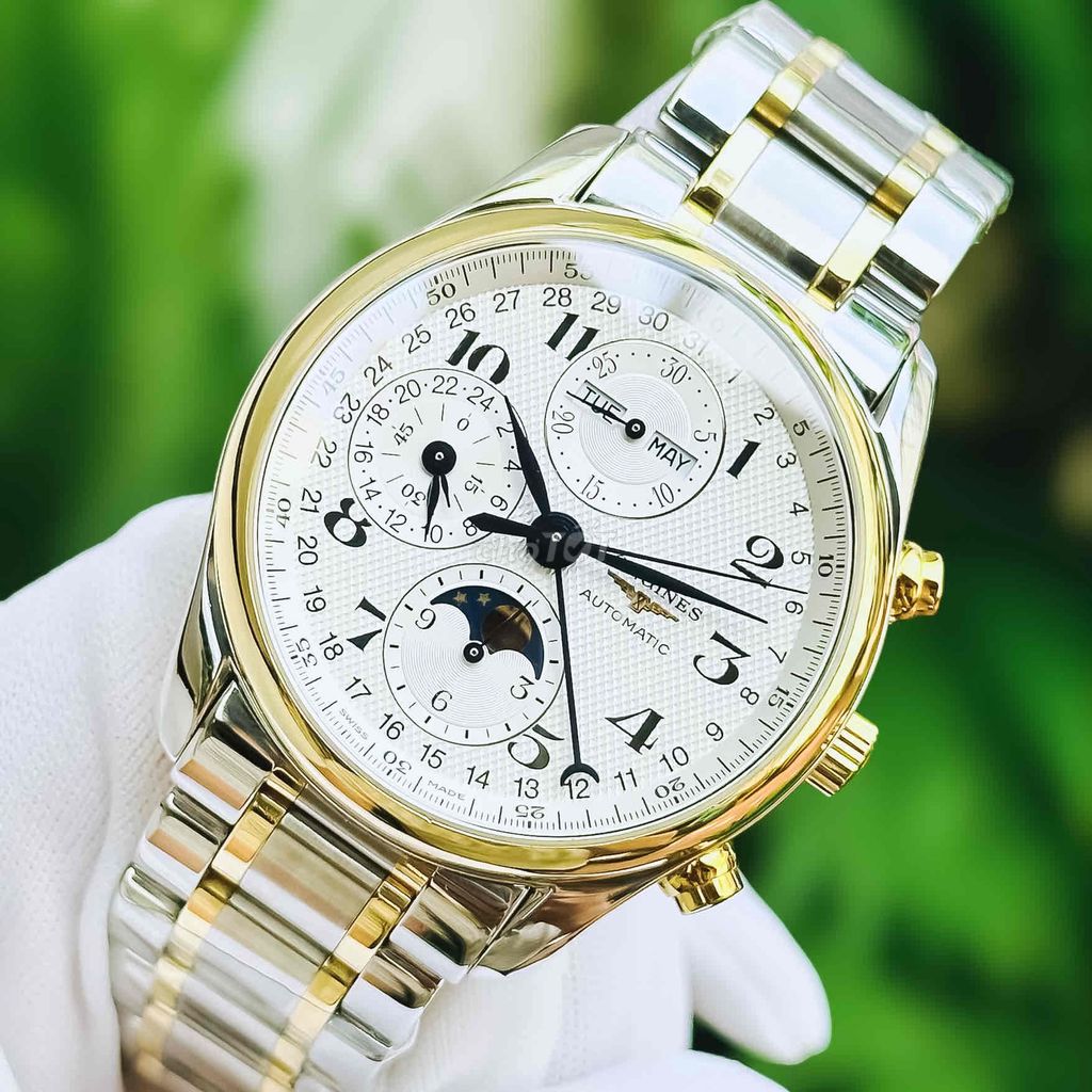 LONGINES MASTER MOONPHASE L2.673.5.78.7  Like New