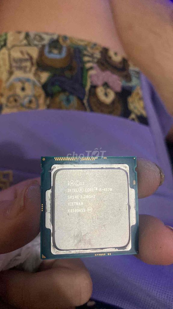 CPU Intel Core i5-4570 3.20GHz Vietnam. Mua bán Linh kiện (RAM, Card...) tại Huyện Hoài Đức Hà Nội được đăng bởi Xiao Bao hình 1