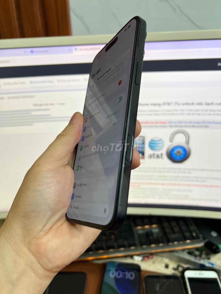 Apple iPhone 16 Plus lock 128g bh 6/2026 eid 98%. Mua bán Điện thoại tại Quận Lê Chân Hải Phòng được đăng bởi hoang anh hình 1
