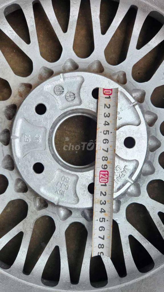 4 MÂM R15 CỔ ĐIỂN (ko lốp). Mua bán Phụ tùng xe tại Huyện Cái Bè Tiền Giang được đăng bởi AN hình 3