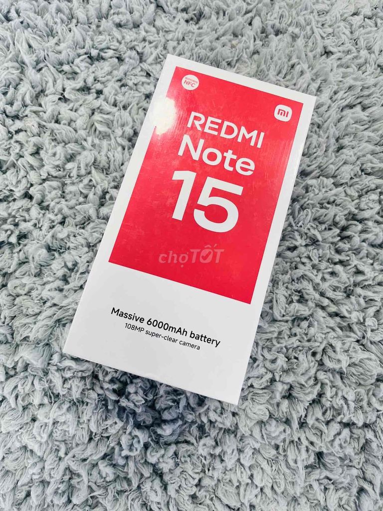 Xiaomi Redmi Note 15 4G 128GB Xanh Glacier. Mua bán Điện thoại tại Quận Ngô Quyền Hải Phòng được đăng bởi TRAN SONG HA hình 1