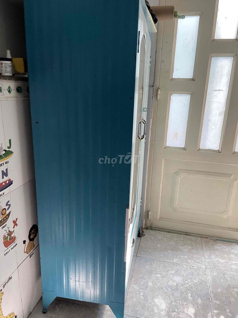 Tủ quần áo 2 cánh Sắt. Mua bán Tủ, kệ gia đình tại Thành phố Thủ Đức Tp Hồ Chí Minh được đăng bởi Ánh Hồng Lê hình 1