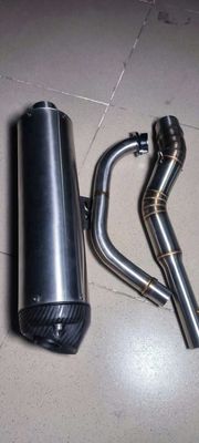 Pô xe máy Satria Raider Bạc Mới