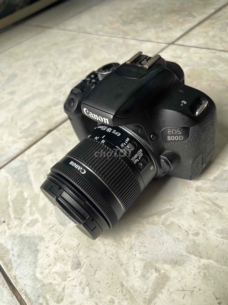 Máy ảnh Canon 800D 18-55 STM đẹp. Mua bán Máy ảnh, Máy quay tại Quận Tân Phú Tp Hồ Chí Minh được đăng bởi Tấn Anh  hình 1