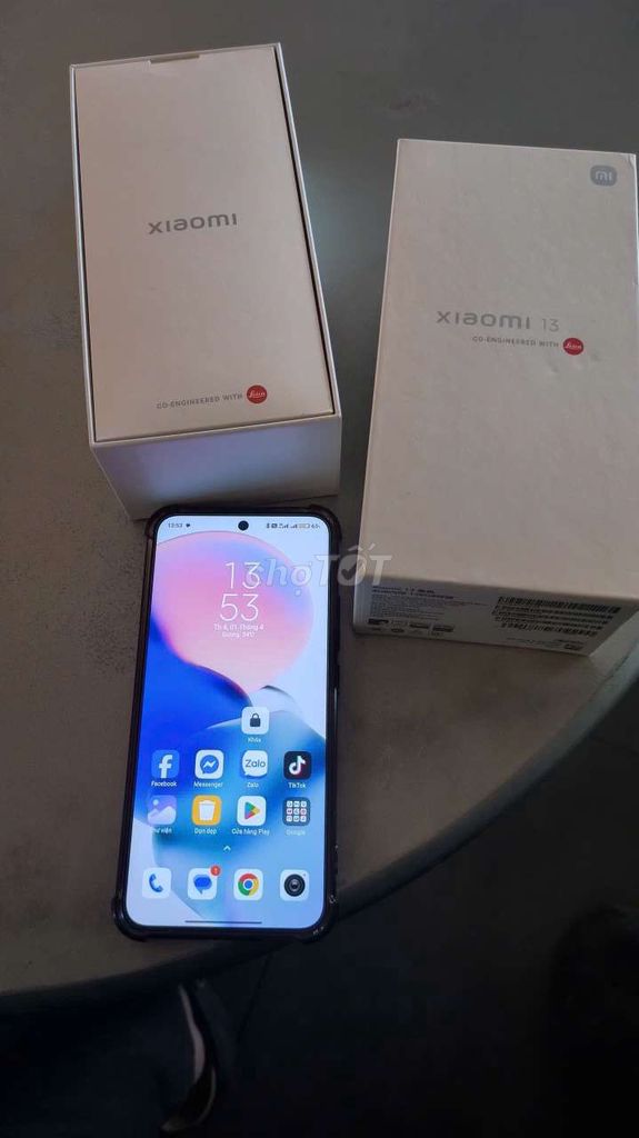 Xiaomi Mi 13 128GB Đen Đã sử dụng. Mua bán Điện thoại tại Thành phố Phan Thiết Bình Thuận được đăng bởi pqd hình 1