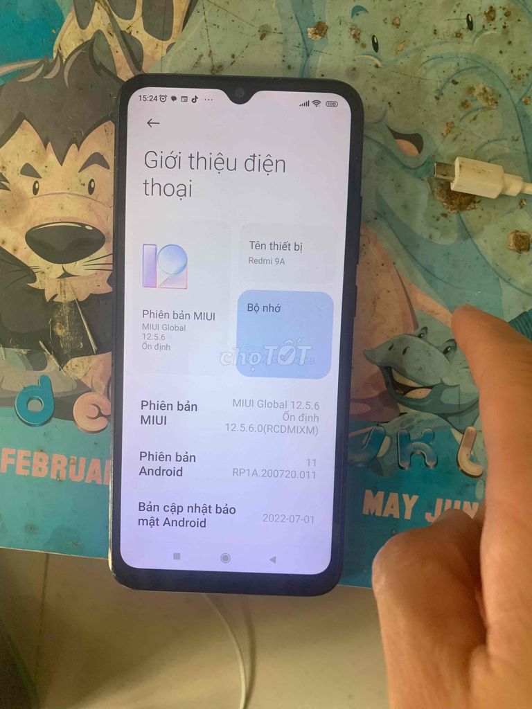 Xiaomi Redmi 9A 32GB Đen. Mua bán Điện thoại tại Thành phố Thủ Dầu Một Bình Dương được đăng bởi Hailong hình 1
