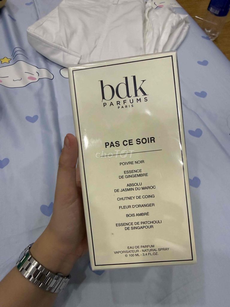 Nước hoa BDK Parfums Pas Ce Soir 80/100ml. Mua bán Nước hoa tại Quận Phú Nhuận Tp Hồ Chí Minh được đăng bởi Chi hình 1
