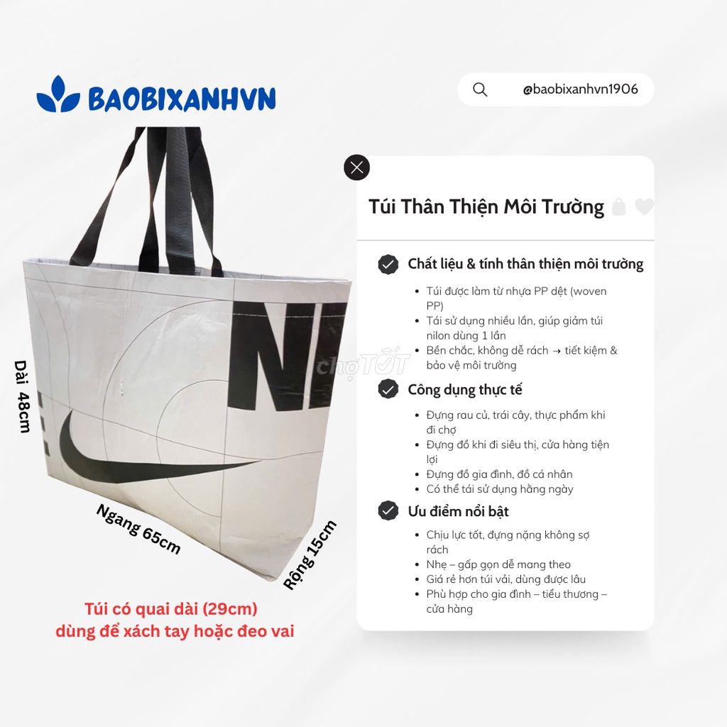 Túi xách Các Loại thân thiện môi trường. Mua bán Túi xách tại Huyện Ân Thi Hưng Yên được đăng bởi Hr Haplast hình 1