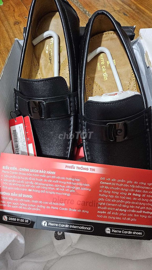 Thanh lý đôi Pierre Cardin size 40 mới fullbox