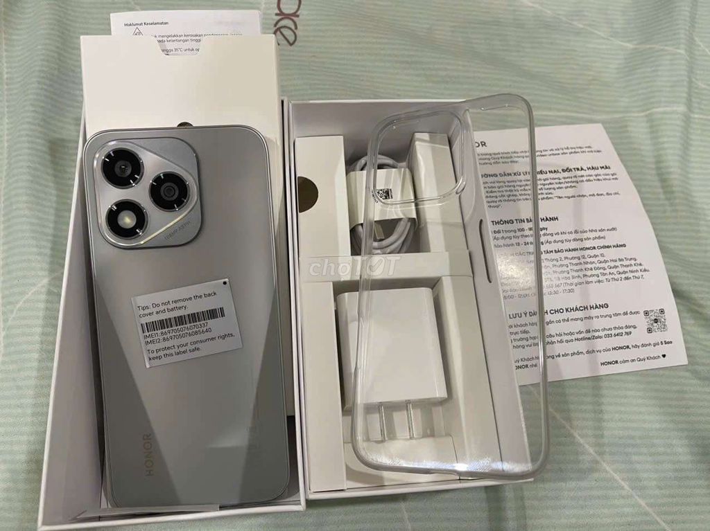 Honor 400 Lite 12GB 256GB Bạc. Mua bán Điện thoại tại Thành phố Thủ Đức Tp Hồ Chí Minh được đăng bởi Ivanrambo999 hình 1