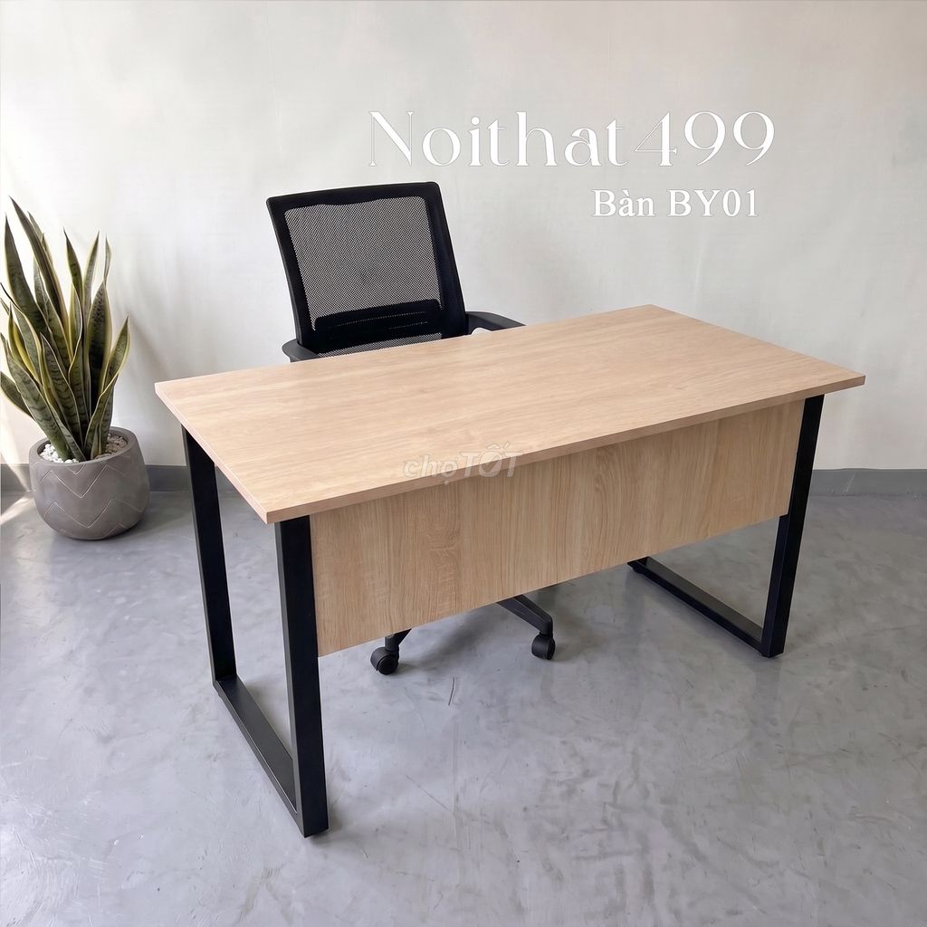 Bàn làm việc có yếm lưng che BY01 - Noithat499. Mua bán Bàn ghế tại Quận Thanh Khê Đà Nẵng được đăng bởi Noithat499 hình 1