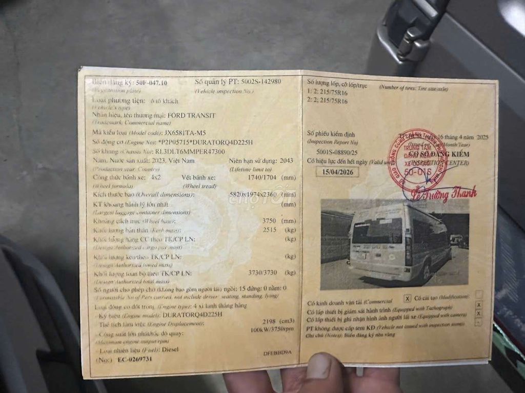 Ford transit 2023 Tiêu chuẩn - 10000 km. Mua bán Ô tô tại Quận Long Biên Hà Nội được đăng bởi Ngô hùng hình 7