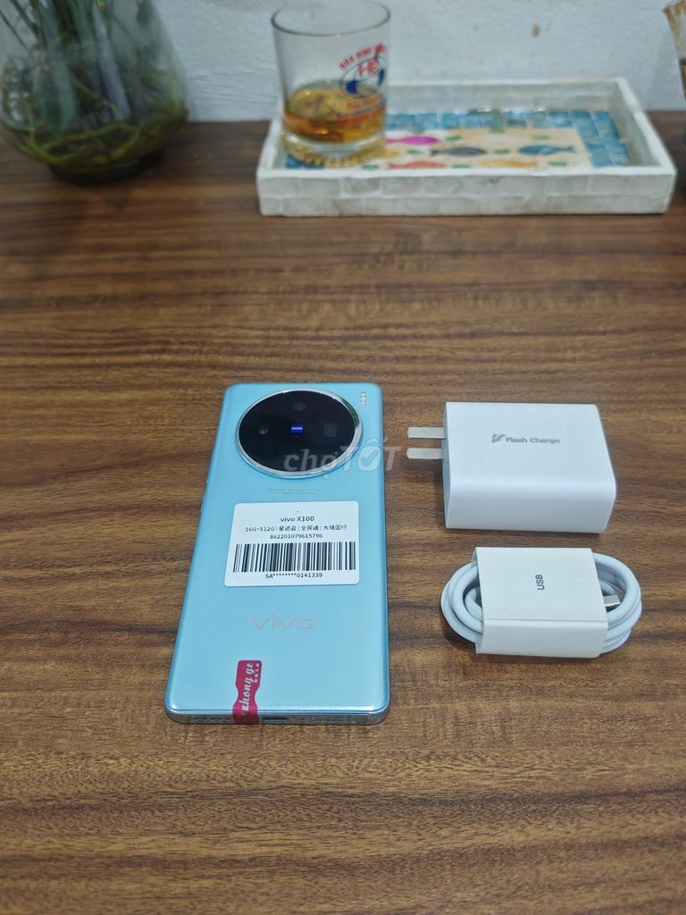 Vivo X100 5G Xanh 16/512 sạc 80w có ship COD. Mua bán Điện thoại tại Quận Hoàng Mai Hà Nội được đăng bởi Trần Ngọc Hiếu hình 1