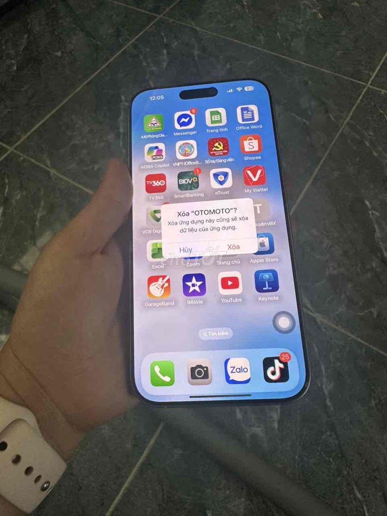 iPhone 16 Pro Max 256GB Trắng 99.9%. Mua bán Điện thoại tại Thành phố Bến Tre Bến Tre được đăng bởi Thạnh Phú hình 1
