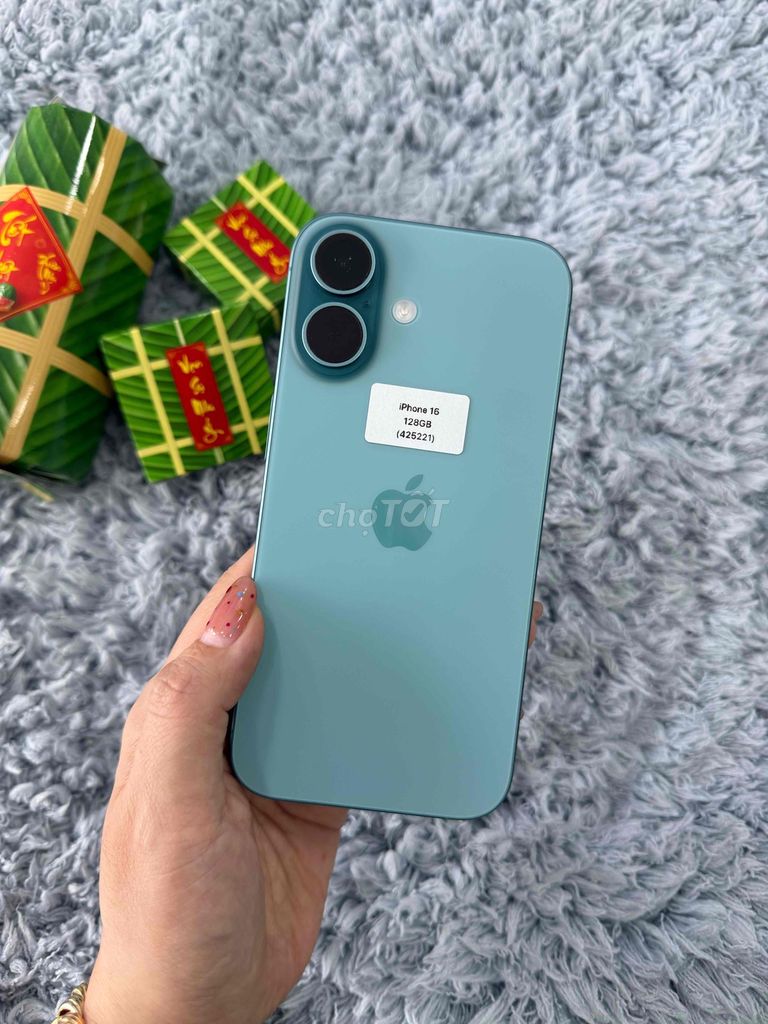Apple iPhone 16 128GB Xanh green có sim vật lý. Mua bán Điện thoại tại Quận Ngô Quyền Hải Phòng được đăng bởi lê thanh thuỷ hình 1
