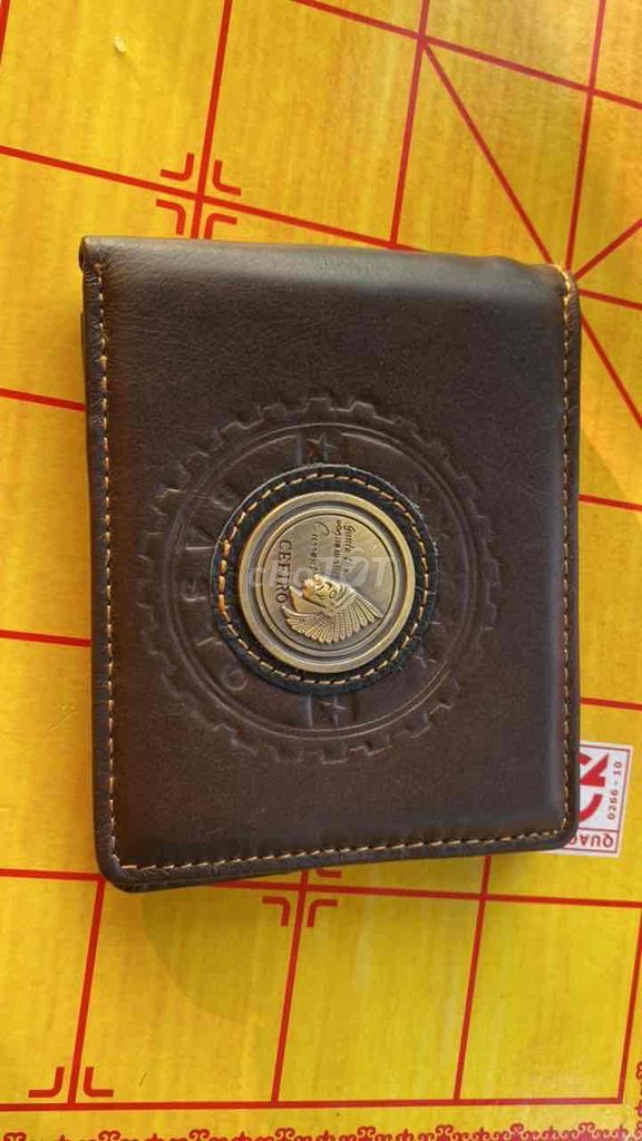 Ví nam da bò thật. Mua bán Túi xách tại Thành phố Vị Thanh Hậu Giang được đăng bởi Shop Da Thật hình 1