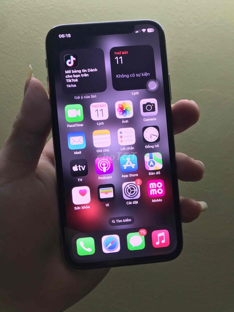 Apple iPhone X 64GB Trắng Đã sử dụng. Mua bán Điện thoại tại Quận Lê Chân Hải Phòng được đăng bởi Huy hình 1