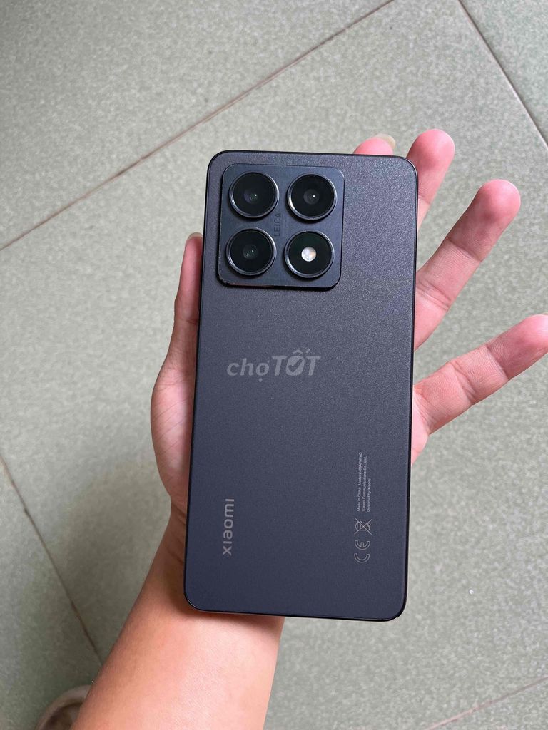 Xiaomi 14T 12GB/256GB Đen. Mua bán Điện thoại tại Huyện Lâm Hà Lâm Đồng được đăng bởi Long hình 1