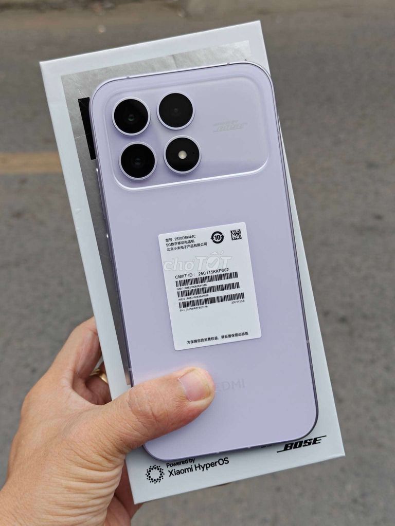 Xiaomi Redmi K90 12GB/512GB Tím nhạt 99%. Mua bán Điện thoại tại Quận Bình Tân Tp Hồ Chí Minh được đăng bởi Anh Rin hình 1