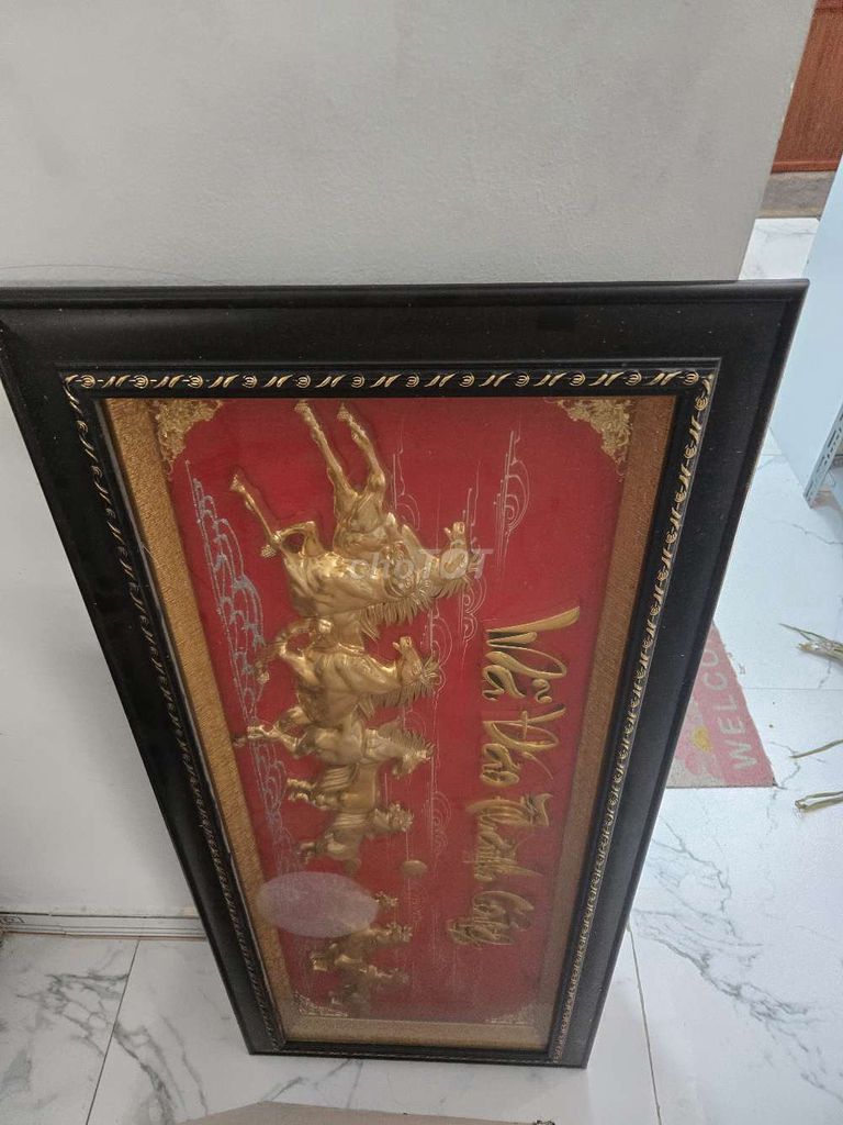 Tranh trang trí Gỗ, Kim loại. Mua bán Đồ sưu tầm, đồ cổ tại Huyện Hóc Môn Tp Hồ Chí Minh được đăng bởi Gia Huy hình 1