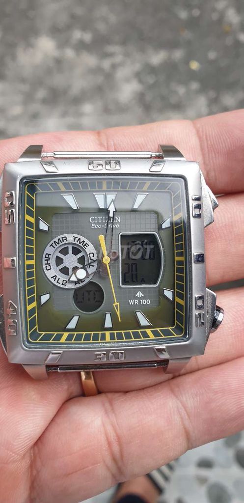 Citizen eco drive promaster hết PIN