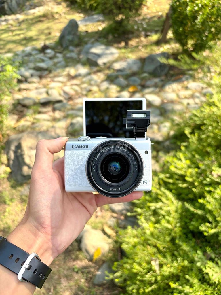CANON M200 & KIT 15-45MM. Mua bán Máy ảnh, Máy quay tại Quận Hoàng Mai Hà Nội được đăng bởi LONGVU IMAGING hình 1