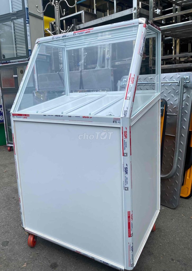 Tủ vé số Nhôm Kính Trắng 60cm - 2m. Mua bán Đồ chuyên dụng, Giống nuôi trồng tại Quận Tân Bình Tp Hồ Chí Minh được đăng bởi Văn Tuân hình 1
