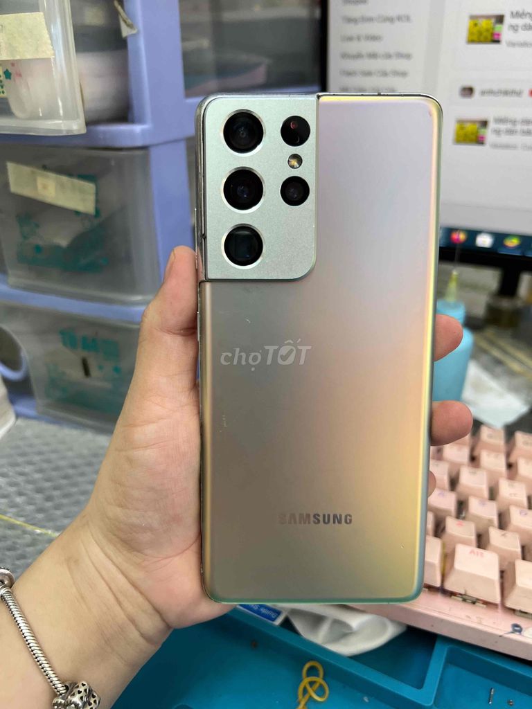 Bán Sam Sung S21 Ultra 5G máy zin đẹp giá rẻ. Mua bán Điện thoại tại Quận Tân Phú Tp Hồ Chí Minh được đăng bởi Punt hình 1