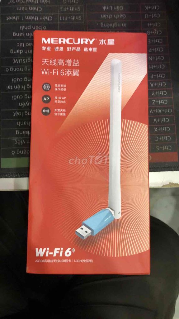 USB Wifi Mercury New BH 3 tháng fullbox