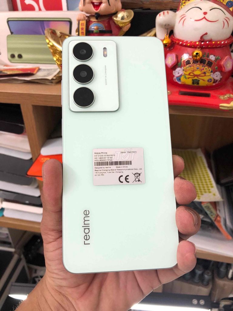 Realme 14x 6GB/128GB Xanh lá. Mua bán Điện thoại tại Huyện Vĩnh Tường Vĩnh Phúc được đăng bởi DUẨN LÊ hình 1