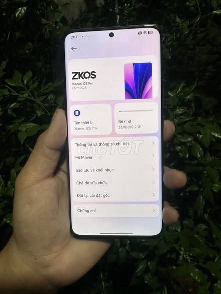 Xiaomi 12S Pro 512GB Đen. Mua bán Điện thoại tại Quận 1 Tp Hồ Chí Minh được đăng bởi Hội Đồ Điện Tử hình 1