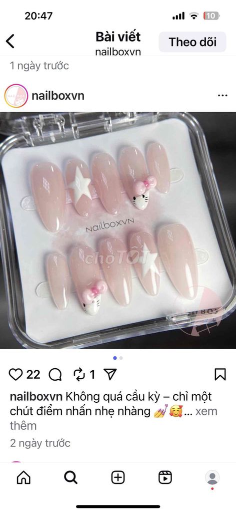 Nail box xinh. Mua bán Phụ kiện thời trang khác tại Huyện Cần Đước Long An được đăng bởi Trúc nails hình 1