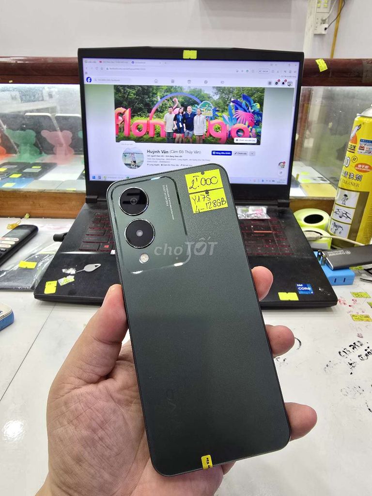 Vivo Y17S 4GB/128GB Đen. Mua bán Điện thoại tại Thành phố Long Xuyên An Giang được đăng bởi Facebook Cầm Đồ Thúy Vân hình 1
