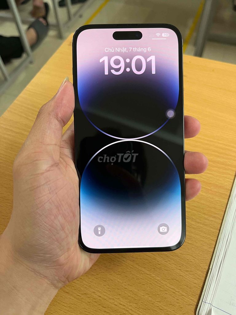 Apple iPhone 14 Pro Max 128GB Đen. Mua bán Điện thoại tại Quận Hoàng Mai Hà Nội được đăng bởi nguyễn hữu khánh hình 1