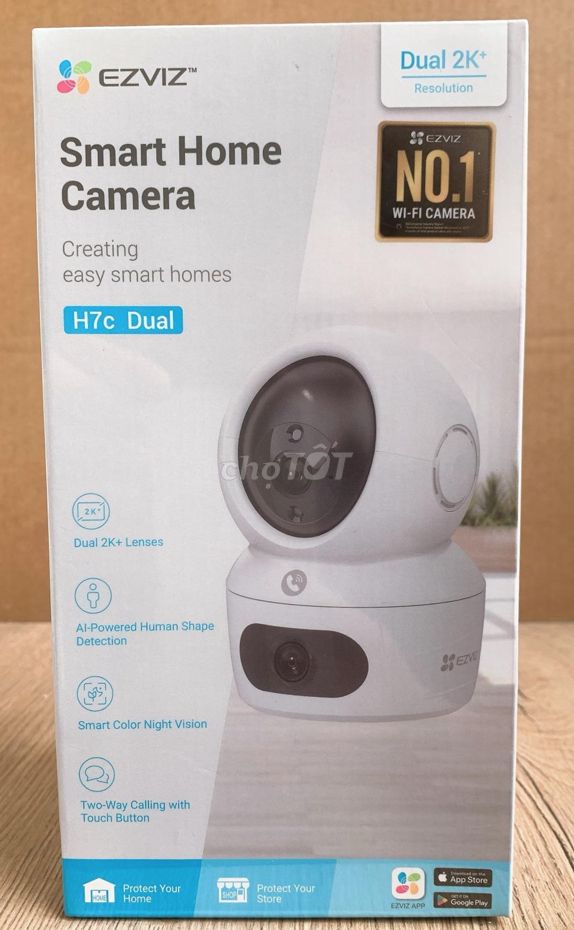 Camera wifi EZVIZ H7c (4MP+4MP) 2 Mắt Trong Nhà