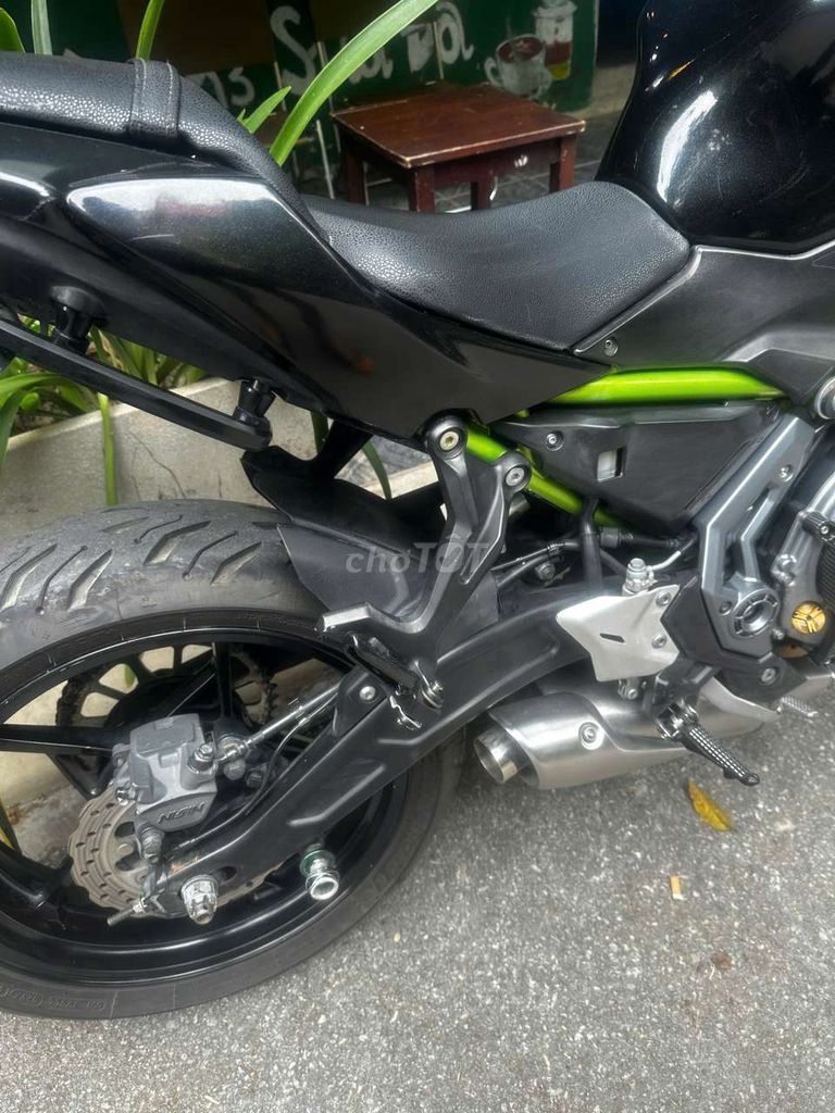 Kawasaki Z650 2018, черный