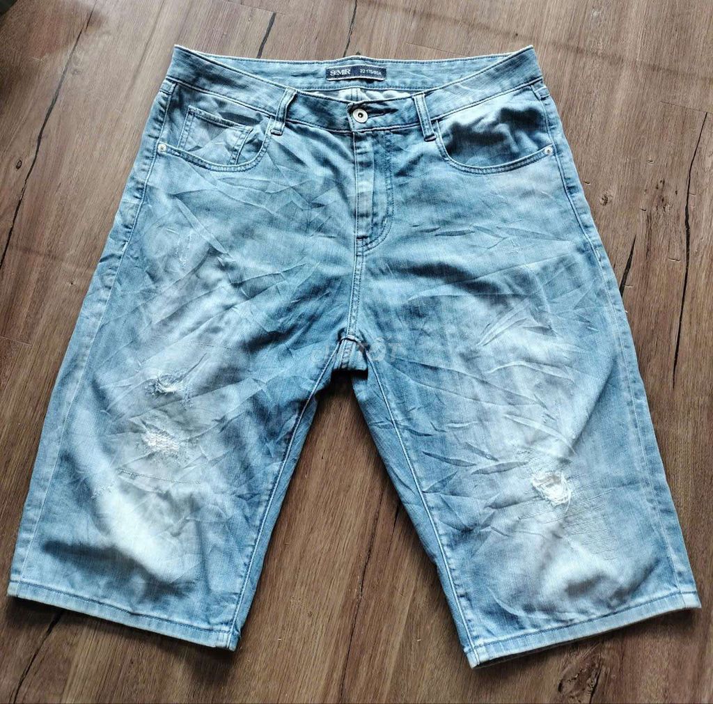 Quần short Jean Nam Xanh nhạt size 34. Mua bán Quần áo tại Thành phố Long Xuyên An Giang được đăng bởi NGÔ ANH KIỆT  hình 1