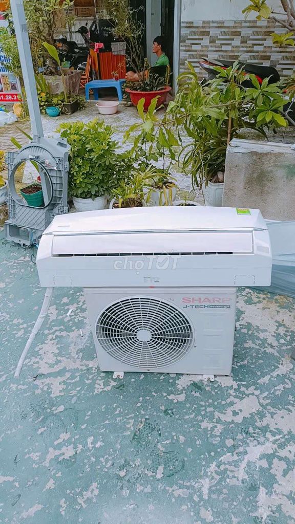 Máy lạnh Sharp 1hp inverter zin đẹp