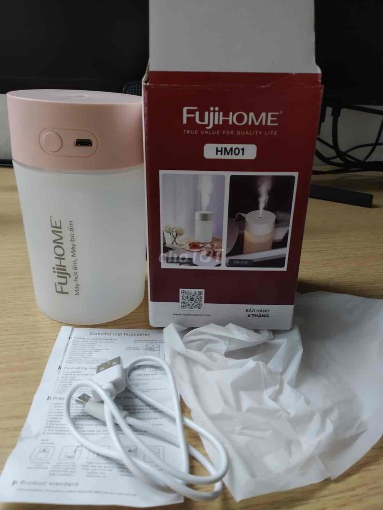 Máy phun sương Fujihome HM01 Hồng 260ml. Mua bán Nội thất, đồ gia dụng khác tại Quận 3 Tp Hồ Chí Minh được đăng bởi choaq hình 1