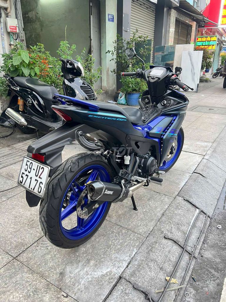 Yamaha Exciter 155 2022 Xanh đen. Mua bán Xe máy tại Quận Tân Phú Tp Hồ Chí Minh được đăng bởi Tuanduy hình 4