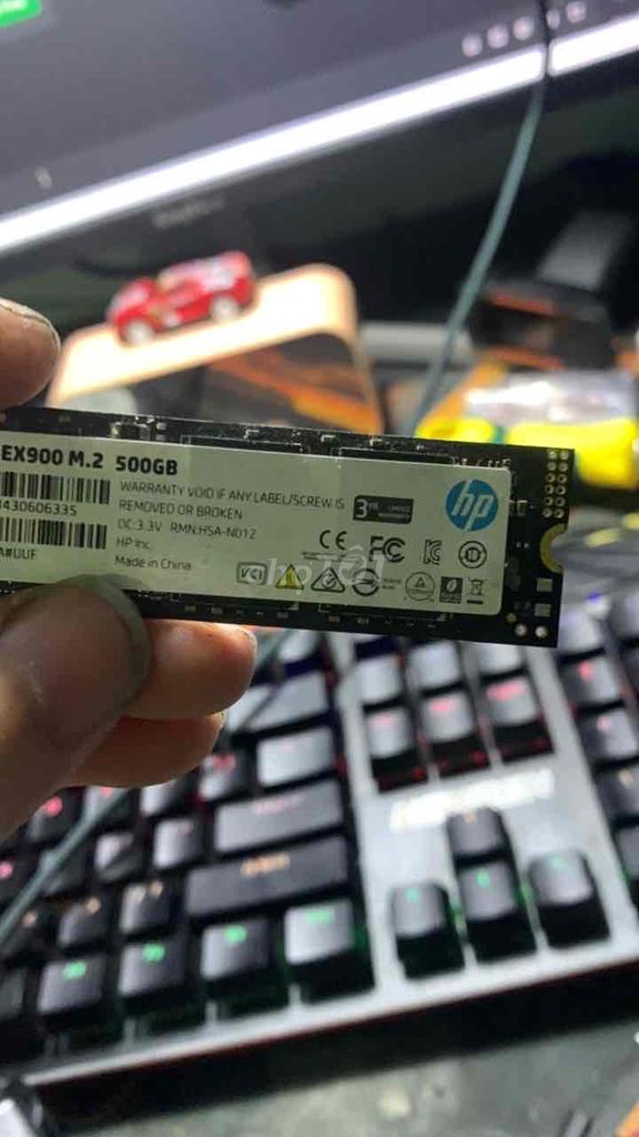 Ổ cứng SSD HP EX900 M.2 500GB. Mua bán Linh kiện (RAM, Card...) tại Quận 12 Tp Hồ Chí Minh được đăng bởi LGH - LXiang Officers hình 1