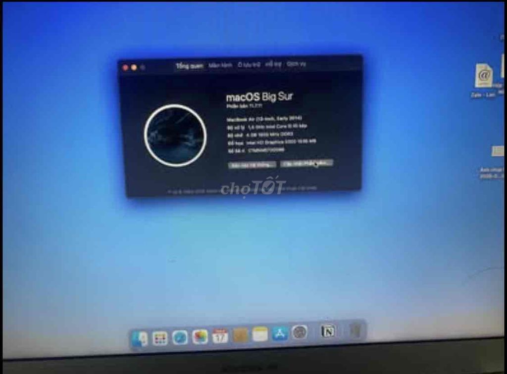 Apple MacBook Pro 13 inch i5 8GB/128GB Bạc. Mua bán Laptop tại Huyện Quốc Oai Hà Nội được đăng bởi Lan hình 1