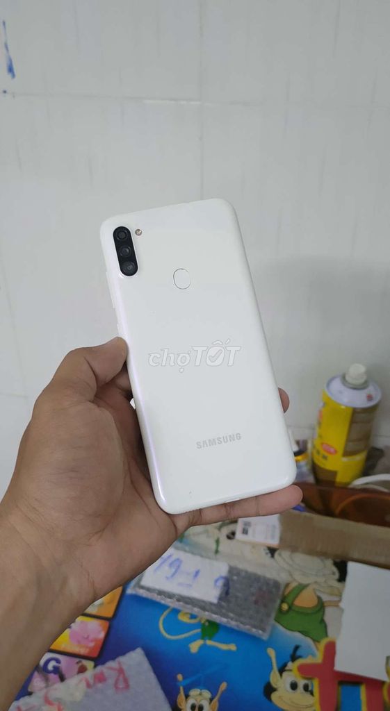 Samsung A11, ram 3gb, 32gb. Mua bán Điện thoại tại Quận Gò Vấp Tp Hồ Chí Minh được đăng bởi A LONG   nhận thanh toán THẺ TÍN DỤNG hình 1