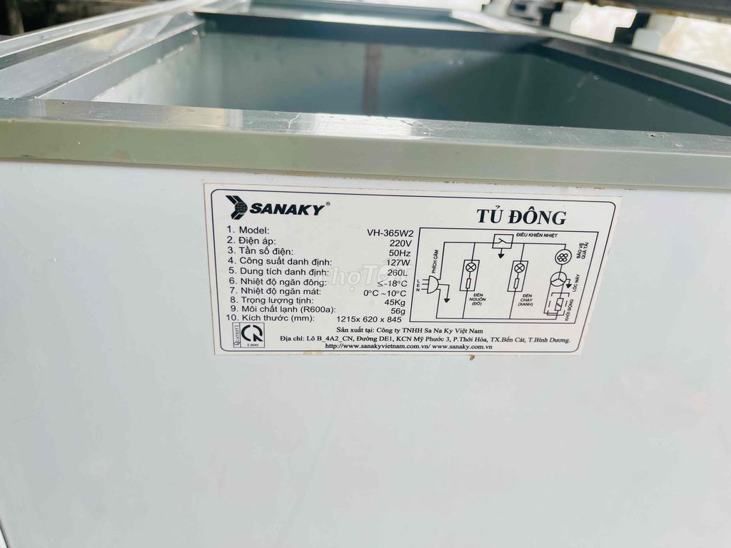 Cần Thanh Lý Tủ Đông Sanaky, Tủ Đang Hoạt Tốt