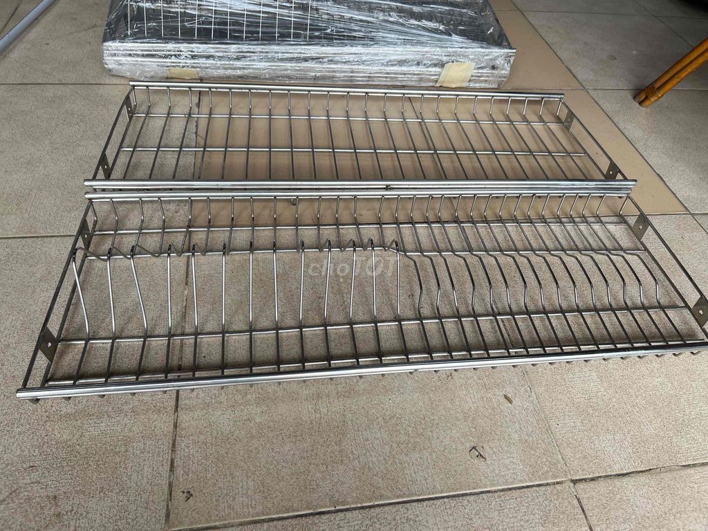 Giá để bát đĩa Inox 2 tầng 79cm. Mua bán Dụng cụ nhà bếp tại Quận Long Biên Hà Nội được đăng bởi Minh hình 1