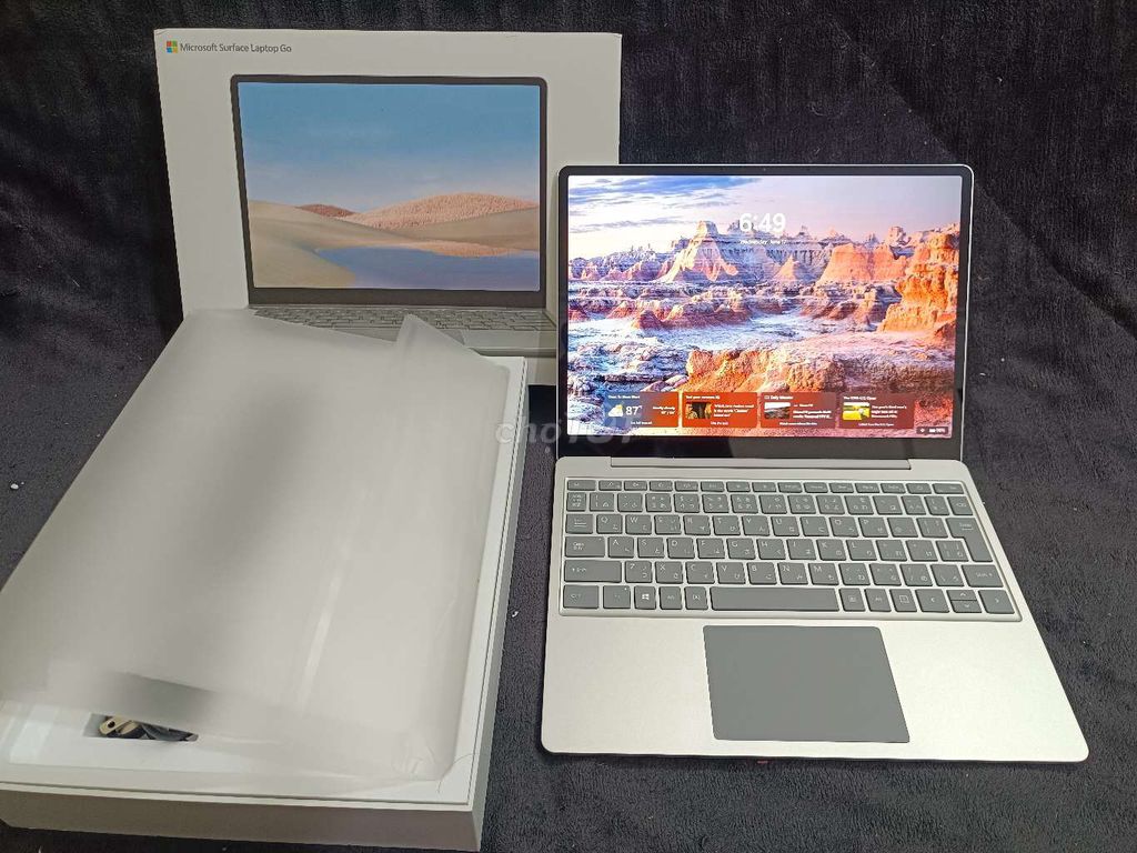 Microsoft Surface Laptop Go i5 8GB/256GB Bạc. Mua bán Laptop tại Quận Đống Đa Hà Nội được đăng bởi Đinh Văn Thọ hình 1