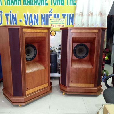 Cặp loa tannoy 30 lên thùng gỗ xoan đào