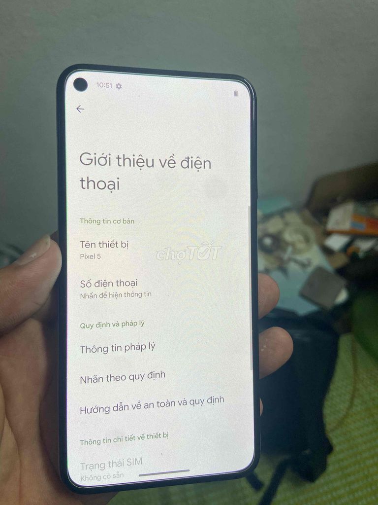 Google Pixel 5 .8/128GB Trắng. Mua bán Điện thoại tại Quận Bắc Từ Liêm Hà Nội được đăng bởi nguyễn văn kiên hình 1
