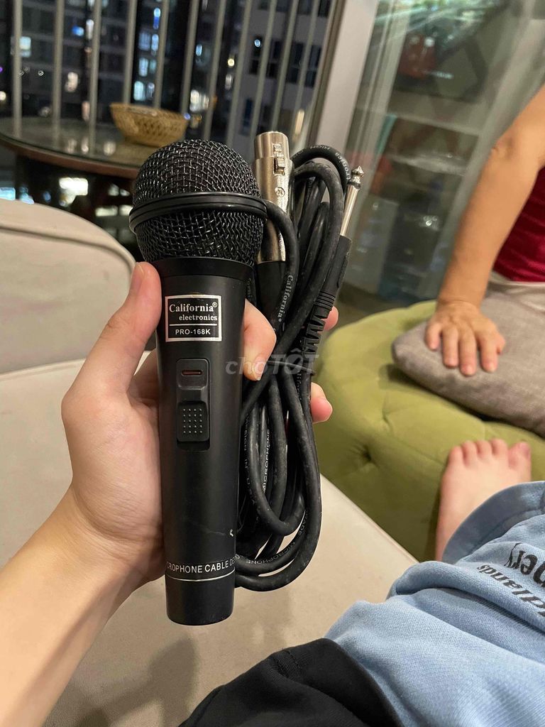 Microphone California PRO-168K Đen Như mới. Mua bán Tivi, Âm thanh tại Quận Nam Từ Liêm Hà Nội được đăng bởi Gia Khanhh hình 1