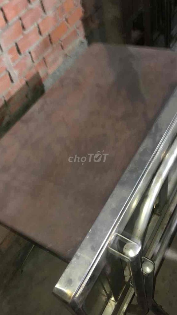 Bàn Inox 304 màu Bạc. Mua bán Bàn ghế tại Huyện Châu Thành Tiền Giang được đăng bởi Vo Cuong hình 1